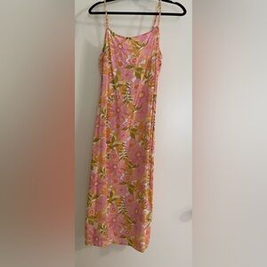 Billabong Pink and Orange Floral Dress